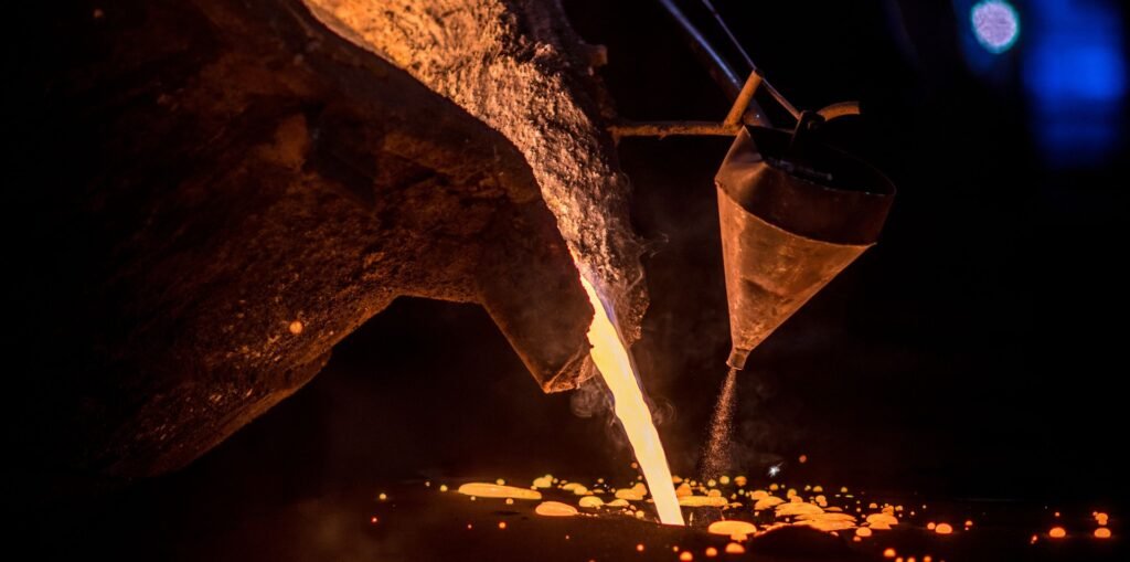 Morçelik ergitme ve sıvı metal döküm