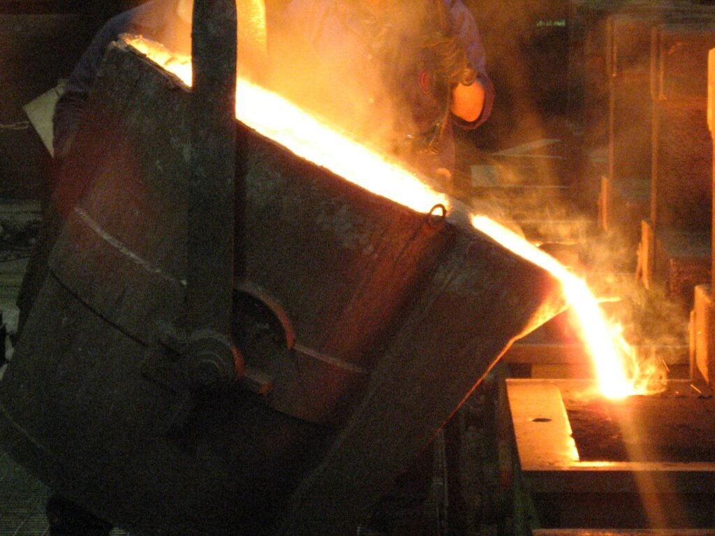 Morçelik ergitme ve sıvı metal döküm