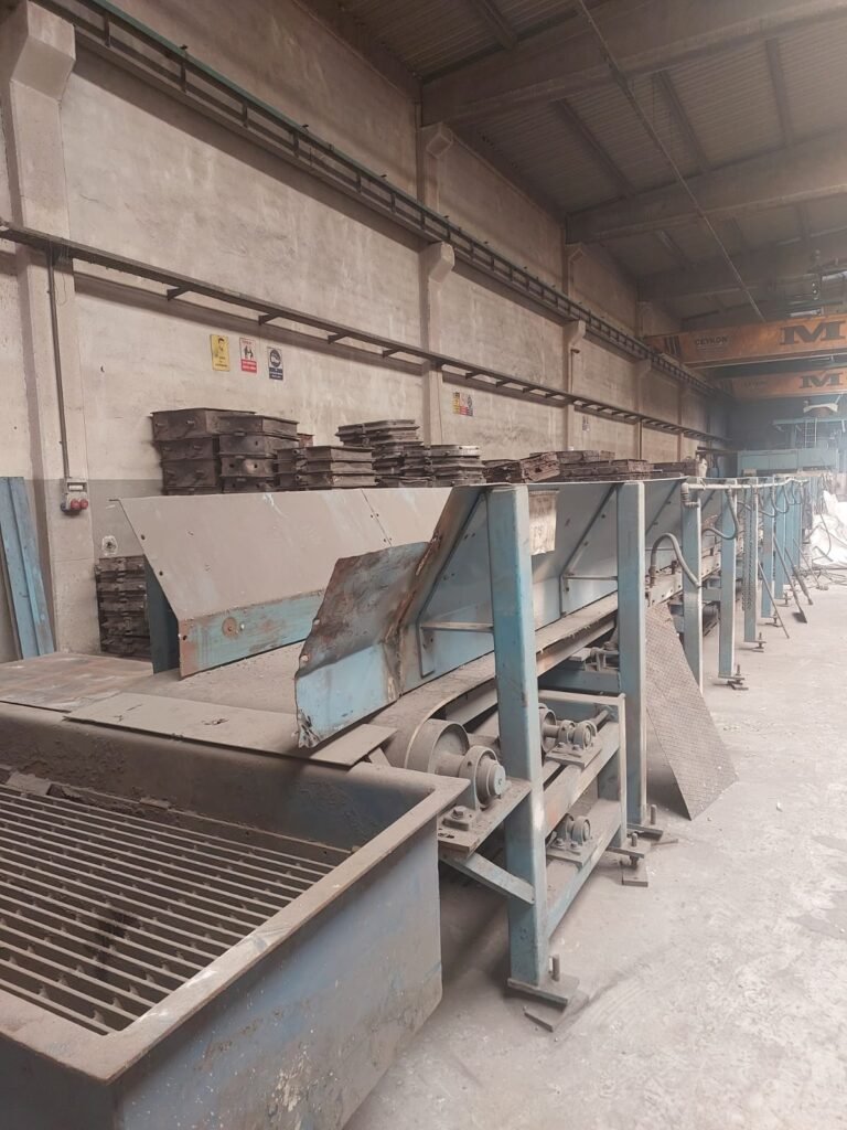 Morçelik döküm üretim süreci